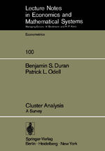 ISBN 9783540069546: Cluster Analysis - A Survey