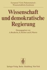 ISBN 9783540082200: Wissenschaft und demokratische Regierung - Kernpunkte der Vierten Parlamentarisch-Wissenschaftlichen Konferenz in Florenz 1975