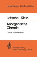 ISBN 9783540086307: Anorganische Chemie Chemie - Basiswissen I