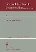 ISBN 9783540090380: GI — 8. Jahrestagung - Berlin 1978