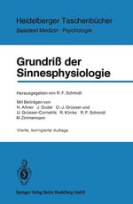 ISBN 9783540099093: Grundriß der Sinnesphysiologie