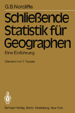 ISBN 9783540107743: Schließende Statistik für Geographen