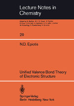 ISBN 9783540114918: Unified Valence Bond Theory of Electronic Structure