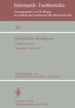 ISBN 9783540119746: Künstliche Intelligenz – Frühjahrsschule Teisendorf, 15.–24. März 1982