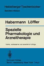 ISBN 9783540126249: Spezielle Pharmakologie und Arzneitherapie