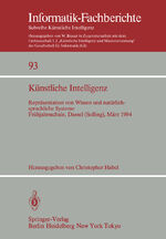 ISBN 9783540151906: Künstliche Intelligenz - Repräsentation von Wissen und natürlichsprachliche Systeme Frühjahrsschule, Dassel (Solling) 5.–16. März 1984