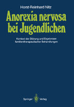 ISBN 9783540167525: Anorexia nervosa bei Jugendlichen