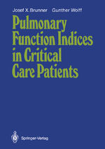 ISBN 9783540184324: Pulmonary Function Indices in Critical Care Patients