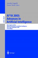 ISBN 9783540201199: AI*IA 2003: Advances in Artificial Intelligence – 8th Congress of the Italian Association for Artificial Intelligence, Pisa, Italy, September 23-26, 2003, Proceedings