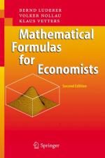 ISBN 9783540279167: Mathematical Formulas for Economists