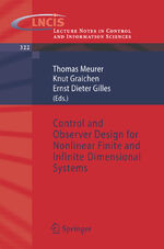 ISBN 9783540279389: Control and Observer Design for Nonlinear Finite and Infinite Dimensional Systems