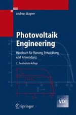 ISBN 9783540307327: Photovoltaik Engineering