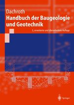 ISBN 9783540413530: Handbuch der Baugeologie und Geotechnik