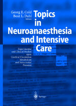 ISBN 9783540418719: Topics in Neuroanaesthesia and Neurointensive Care