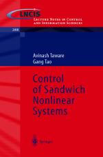 ISBN 9783540441151: Control of Sandwich Nonlinear Systems