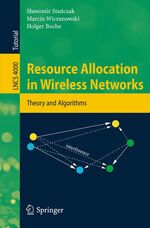 ISBN 9783540462484: Resource Allocation in Wireless Networks