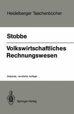 ISBN 9783540511519: Volkswirtschaftliches Rechnungswesen