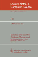 ISBN 9783540523420: Statistical and Scientific Database Management