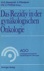 ISBN 9783540530169: Das Rezidiv in der gynäkologischen Onkologie