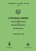 ISBN 9783540531364: 25th Congress Ampere on Magnetic Resonance and Related Phenomena - Extended Abstracts