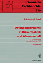 ISBN 9783540538615: Datenbanksysteme in Büro, Technik und Wissenschaft - GI-Fachtagung, Kaiserslautern, 6.–8.März, 1991 Proceedings