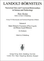 ISBN 9783540544173: Static Dielectric Constants of Pure Liquids and Binary Liquid Mixtures / Statische Dielektrizitätskonstanten reiner Flüssigkeiten und binärer flüssiger Mischungen