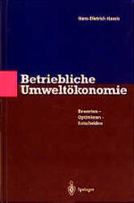 ISBN 9783540603122: Betriebliche Umweltökonomie