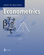 ISBN 9783540654179: Econometrics