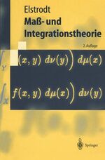 ISBN 9783540654209: Maß- und Integrationstheorie