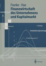 ISBN 9783540654438: Finanzwirtschaft des Unternehmens und Kapitalmarkt (Springer-Lehrbuch)