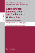 Moses Charikar: Approximation, Randomiza Moses Charikar: Approximation, Randomiza