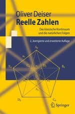 ISBN 9783540793755: Reelle Zahlen: Das klassische Kontinuum und die natürlichen Folgen (Springer-Lehrbuch) Mathematik Informatik Mathe Analysis deskriptive Mengenlehre Differenzialgleichung Maße reellen Zahl reelle Zahle