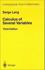 ISBN 9783540964056: Calculus of Several Variables