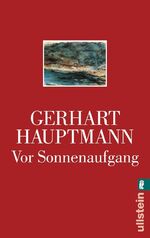 ISBN 9783548235646: Vor Sonnenaufgang. Von Hauptmann