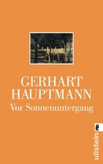 Vor Sonnenuntergang – Schauspiel