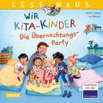 ISBN 9783551080677: LESEMAUS 166: Wir KiTa-Kinder - Die Übernachtungs-Party