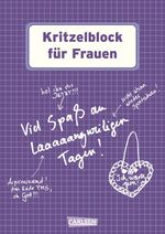 ISBN 9783551682697: Kritzelblock für Frauen