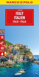 ISBN 9783575018656: MARCO POLO Reisekarte Italien 1:850.000 – Malta