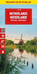 ISBN 9783575019042: MARCO POLO Reisekarte Niederlande 1:275.000 – Straßenkarte und Autokarte mit sehenswerten Strecken, Highlights und digitaler Erweiterung