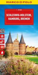 ISBN 9783575020666: MARCO POLO Reisekarte Deutschland 01 Schleswig-Holstein 1:225.000