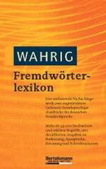 ISBN 9783577100496: Wahrig / WAHRIG Fremdwörterlexikon