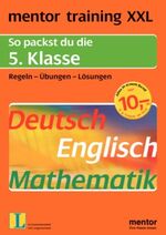 ISBN 9783580638252: mentor training XXL. 5. Klasse. Deutsch / Englisch / Mathematik