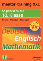 ISBN 9783580638306: mentor training XXL / mentor XXL. So packst du die 10. Klasse