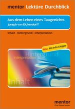 ISBN 9783580653415: Joseph von Eichendorff: Aus dem Leben eines Taugenichts - Buch mit Info-Klappe