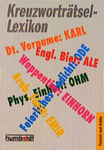 ISBN 9783581660917: Kreuzworträtsel-Lexikon