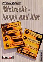 ISBN 9783581665325: Mietrecht, knapp und klar.