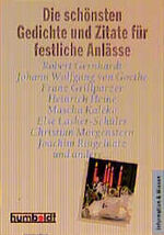 ISBN 9783581671883: Die schönsten Gedichte und Zitate für festliche Anlässe