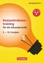 ISBN 9783589161867: Konzentrationstraining für die Sekundarstufe (2. Auflage) - 5. - 10. Schuljahr – Kopiervorlagen