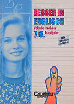 ISBN 9783589212217: Besser in Englisch / Vokabeltrainer - 7./8. Schuljahr. Übungsbuch mit Lösungen