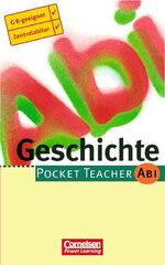 ISBN 9783589213429: Pocket Teacher Abi. Sekundarstufe II -Bisherige Ausgabe / Geschichte